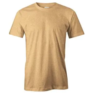 [TS_TAN_0001] Desert Tan Men’s Crew Neck T Shirt
