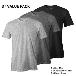 [TS_BUNDLE_0002] Men’s Crew Neck T Shirts Bundle Pack 0052
