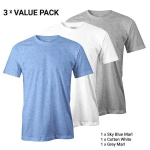 [TS_BUNDLE_0004] Men’s Crew Neck T Shirts Bundle Pack 0054