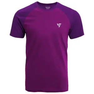[TS_PURPLE_0001] Purple & Violet Sports T Shirt