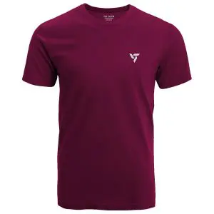 [TS_MAROON_0002] Maroon Sports T Shirt