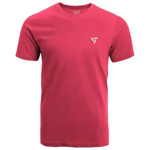 [TS_PINK_0002] Salmon Pink Sports T Shirt