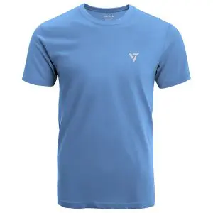 [TS_BLUE_0006] Sky Blue Sports T Shirt