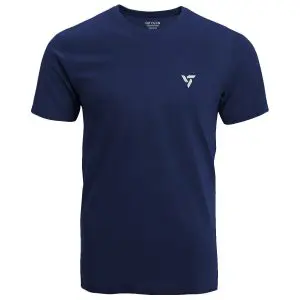 [TS_BLUE_0007] Navy Blue Sports T Shirt