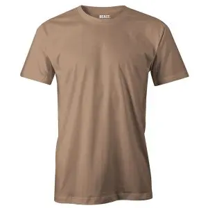 [TS_BROWN_0002] Safari Brown Men’s Crew Neck T Shirt
